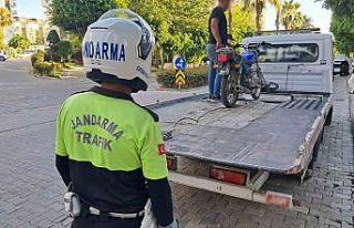 Antalya’da şok motosiklet denetiminde 3 bin 655...