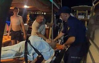 Araç yolu olmayan Kaleköy’de kalp krizi geçiren...