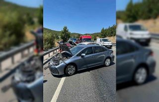 Asfaltın erimesi zincirleme kazaya neden oldu: 8...