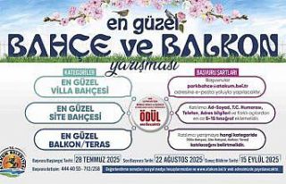 Atakum’da ‘En Güzel Balkon ve Bahçe Yarışması’