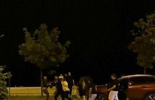 Atakum’da gergin anlar