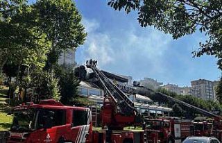 Ataşehir’de balık restoranında korkutan yangın