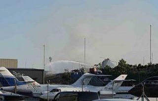 Atatürk Havalimanı’nda yangın