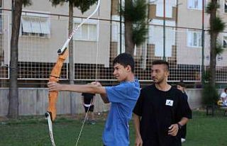 Aydın Büyükşehir Belediyesi’nin okçuluk kursu...