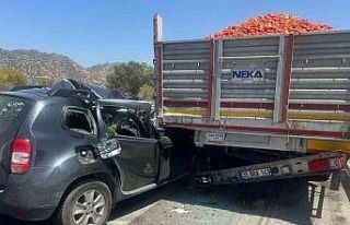 Aydın-İzmir otoyolunda kaza: 1 yaralı