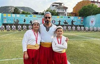 Aydınlı minik okçular Türkiye finallerinde gururlandırdı