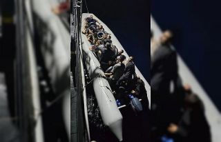 Ayvacık açıklarında 38 kaçak göçmen yakalandı