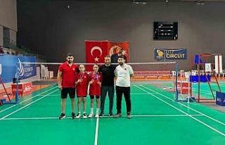 Badminton’da Kayseri’ye iki madalya