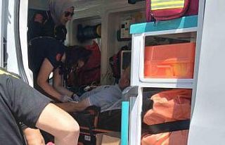 Bafra’da motosiklet kazası: 1 yaralı