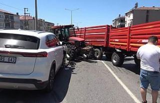 Bafra’da trafik kazası: 2 yaralı
