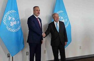 Bakan Fidan, BM Genel Merkezi’nde resmi akşam yemeğine...