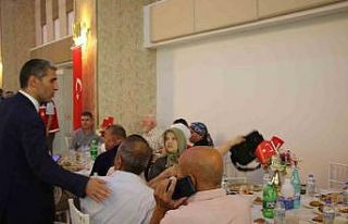 Bakan Yardımcısı Boyraz, Uşak’ta şehit yakınları...