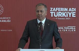 Bakan Yerlikaya: "FETÖ’ye yönelik düzenlediğimiz...