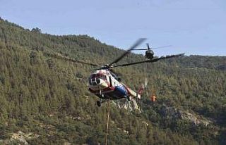 Balıkesir’de yangına müdahale sürüyor