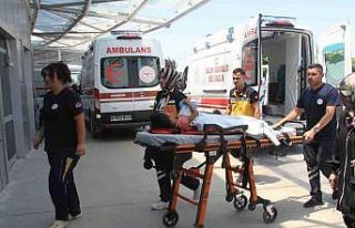 Balkondan düşen çocuk hastanelik oldu