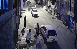 Başakşehir’de taşlı-sopalı kavga: O anlar kamerada