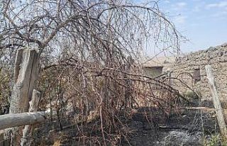 Başkale’de korkutan yangın