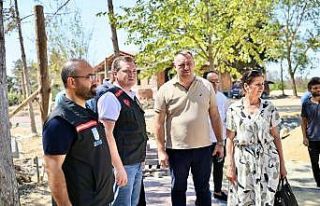 Başkan Balcıoğlu, Çeltik’teki sosyal tesis projesini...