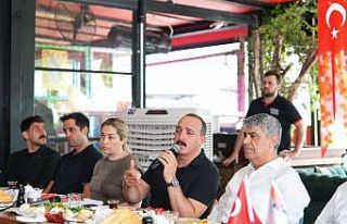 Başkan Kotan, Konyaaltı esnafıyla buluştu