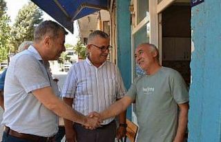 Başkan Künkcü, Germencik esnafıyla bir araya geldi