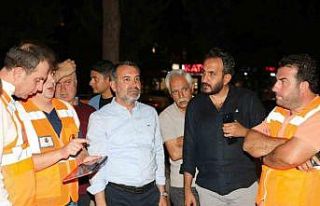 Başkan Şerifoğulları, kavşak çalışmasını...