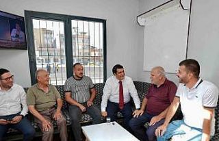 Başkan Yılmaz’dan taksici esnafına ziyaret