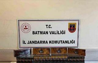 Batman’da 784 paket kaçak sigara ele geçirildi