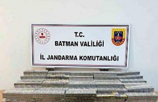 Batman’da bandrolsüz sigara ele geçirildi