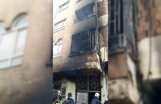 Batman’da Suriyelilerin kaldığı binada yangın