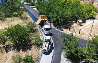 Battalgazi’de asfalt seferberliği sürüyor