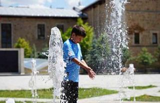Bayburt’ta artan sıcaklarla beraber güneş çarpması...
