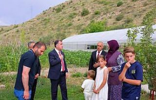 Bayburt’ta şehit ve gazi aileleri ziyaret edildi