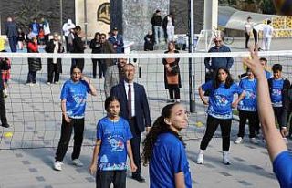 Bayburt’ta Yaz Spor Okulları’nın açılışı...