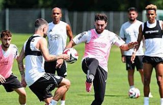 Beşiktaş, günü iki antrenmanla tamamladı