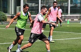 Beşiktaş, Shakhtar Donetsk maçı hazırlıklarına...