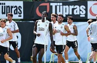 Beşiktaş, Shakhtar Donetsk maçı hazırlıklarına...