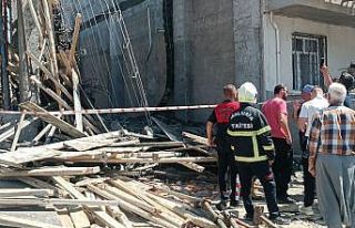 Beton dökülürken inşaat çöktü: 7 kişi yaralandı