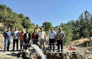 Beyağaç Belediyesi üretime can suyu olacak 2. sondaj...