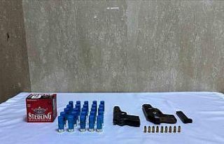 Bingöl’de tabanca ve fişek ele geçirildi
