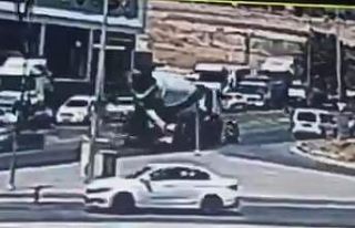 Bir kişinin öldüğü beton mikseri-motosiklet kazası...