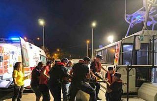 Bozcaada’da rahatsızlanan vatandaş tahliye edildi