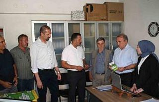 Bozüyük’te genel tarım sayımı için kayıtlar...