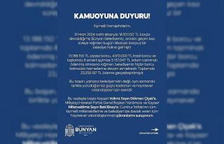 Bünyan Belediyesi borçsuz hale geldi