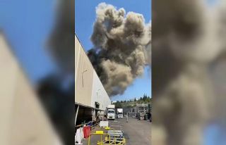 Bursa’da fabrika yangını