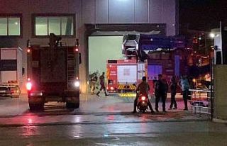 Bursa’da tekstil fabrikasında yangın