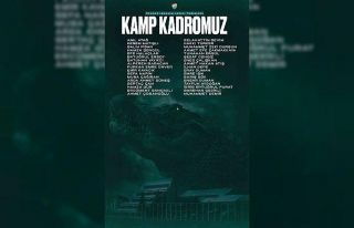 Bursaspor’un kamp kadrosu belli oldu