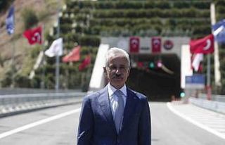 Bursa’yı dağ yörelerine bağlayan Doğancı Tüneli...