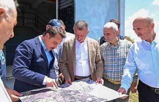 Büyükakın, Cumaköy ve Ovacık’taki altyapı...