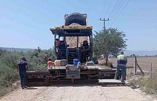 Büyükşehir’den Milas’ta yol yenileme çalışması