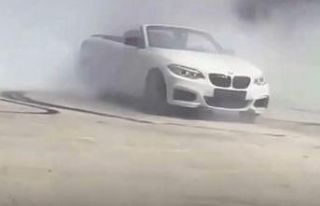 Cadde ortasında drift atan sürücüye 46 bin TL...